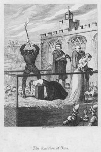 Poprava Jane od George Cruikshank