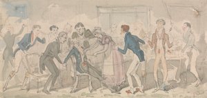 záchvat mdloby od George Cruikshank