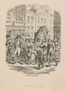 První máj od George Cruikshank