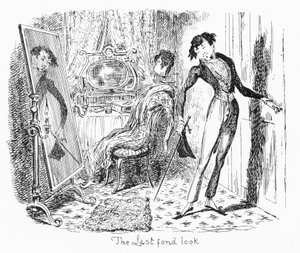 The Last Fond Look (rytina) od George Cruikshank