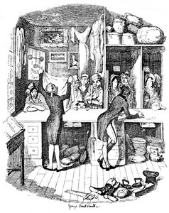 The Pawnbrokers Shop, c1900 od George Cruikshank