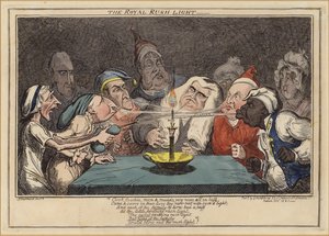 Royal Rush Light od George Cruikshank