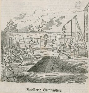Woelkerova gymnastika od George Cruikshank