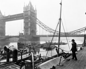 Tower Bridge, Stepney, Tower Hamlets, Londýn od George Davison Reid
