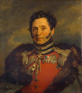 Portrét generála Nikolaje Ivanoviče Depreradoviče 1767-1843, před rokem 1825 od George Dawe