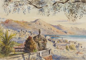 San Remo, 12. ledna 1878 (wc na papíře)