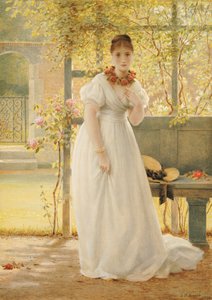 V obezděné zahradě, 1869 od George Dunlop Leslie