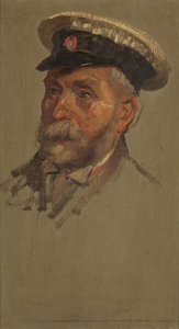 Portrét L. Andrewse, 30th, c. 1920 (olej na panelu) od George Edmund Butler