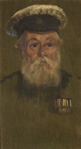 Portrét W. H. McKegga, R. N., kolem roku 1920 (olej na panelu) od George Edmund Butler