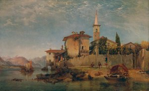 Italská jezerní scéna, 1853, 1935