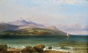 Ostrov Arran,19. století (olej na plátně)