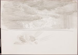 (Bez názvu) (Studie mraků) od George Elbert Burr