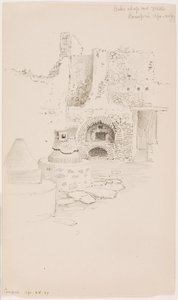 Pekárna a mlýny, Pompeje od George Elbert Burr