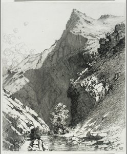 Kaňon Bear Creek, Denver, Colorado od George Elbert Burr