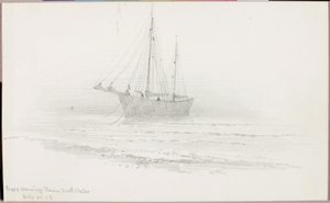 Mlhavé ráno, Nevin, Severní Wales od George Elbert Burr