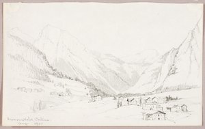 Z našeho hotelu, Cortina od George Elbert Burr