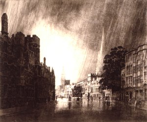 High Street, Oxford od George Elbert Burr