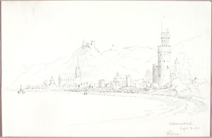 Oberwesel od George Elbert Burr