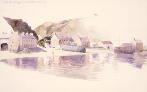 Porth Dinlleyn, Severní Wales od George Elbert Burr