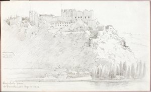 Rheinfels od St. Goarshausen od George Elbert Burr