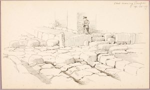 Křižovatka ulic, Pompeje od George Elbert Burr