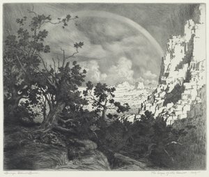 The Edge of the Desert, Arizona od George Elbert Burr