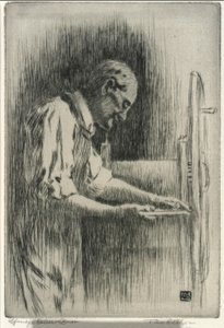 The Etcher od George Elbert Burr