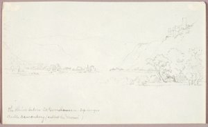 Rýn pod St. Goarshausen od George Elbert Burr