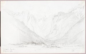Toblach, Tyrolsko od George Elbert Burr