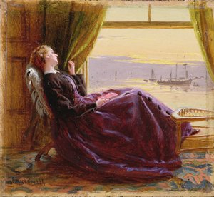 Večerní studie, 1864 od George Elgar Hicks
