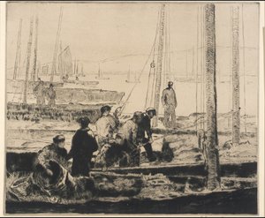 Sardinkové loďstvo od George Elmer Browne