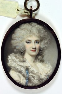 Margaret Dundas paní Scott (smalt)