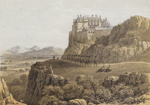 Stirling Castle (chromolitho) od George Fennel Robson