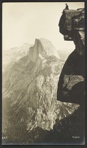 Glacier Point (3200 stop) a Half Dome (5000 stop)