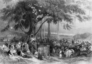 „Runjeet Singh a jeho Suwarree, nebo Kavalkáda Seiks“, 1838.