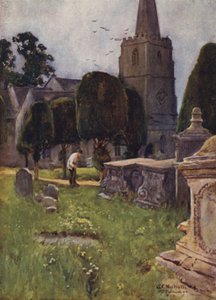 Kostel Painswick od George Franck Nicholls