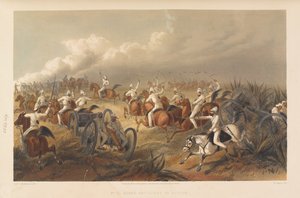 ?Koňské dělostřelectvo v akci?, 1857 circa