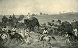 Postup obléhacího vlaku do Dillí, 1857, 1901.