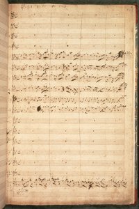 R.M.20.h.5 f18 Původní skóre pro korunovační hymnu pro George II a královnu Caroline od George Frederick Handel