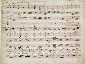 Tenor Aria, „Teď, když na to myslím...“ z Händelových Chandos Anthems