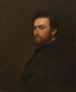Autoportrét George Fullera, před rokem 1860.
