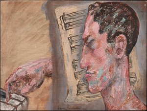Autoportrét George Gershwina, 1934. od George Gershwin