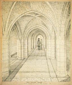 New College Oxford: Navrhovaný přechod ze starých do nových budov