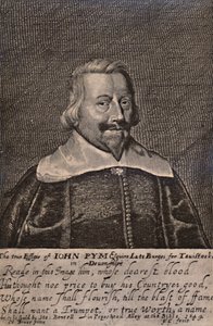 John Pym, anglický parlamentní politik, c1644 1894 od George Glover