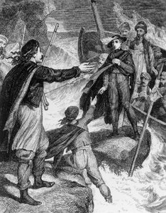 Ilustrace z díla George Gordona Byrona (1788-1824), rytina, z kompletního díla Lorda Byrona od George Gordon Byron
