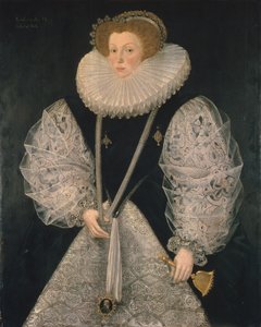 Mary Cornwallis, cca 1580-85 (olej na panelu)