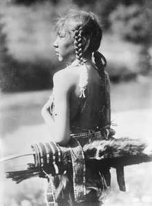 Lone Star, cca 1900 (černobílá fotografie)