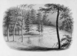 A Brook from Hosack Album, . od George Harvey