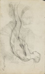 Ležet nahý od George Hendrik Breitner (signed by artist)