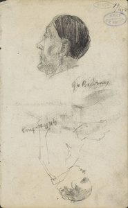 Dvě figurální studie od George Hendrik Breitner (signed by artist)